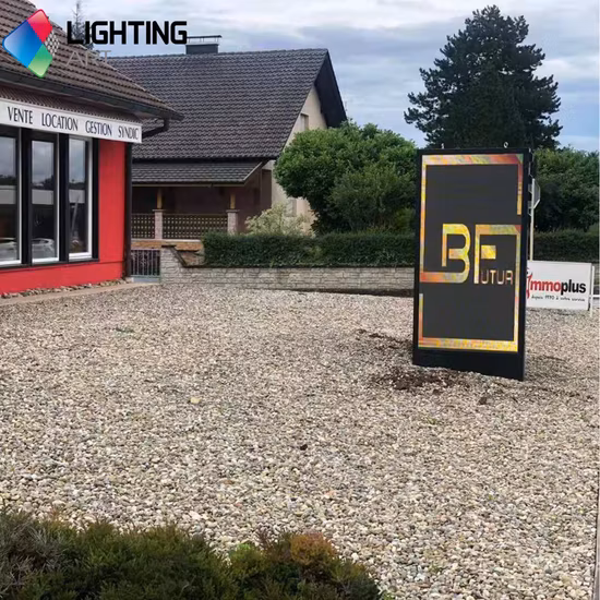 LED Display Front Service Front Open Double Sided LED Cabinet Outdoor LED Display Easy to Maintenance