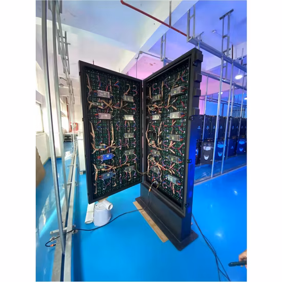 LED Display Front Service Front Open Double Sided LED Cabinet Outdoor LED Display Easy to Maintenance