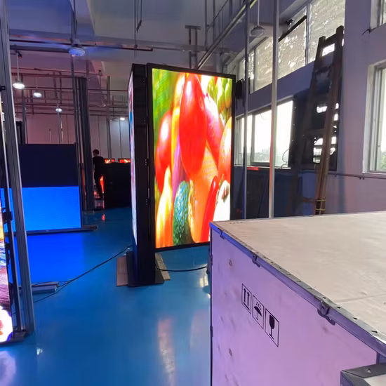 LED-Anzeige vorne, Service vorne offen, doppelseitiger LED-Schrank, LED-Anzeige für den Außenbereich, einfach zu warten