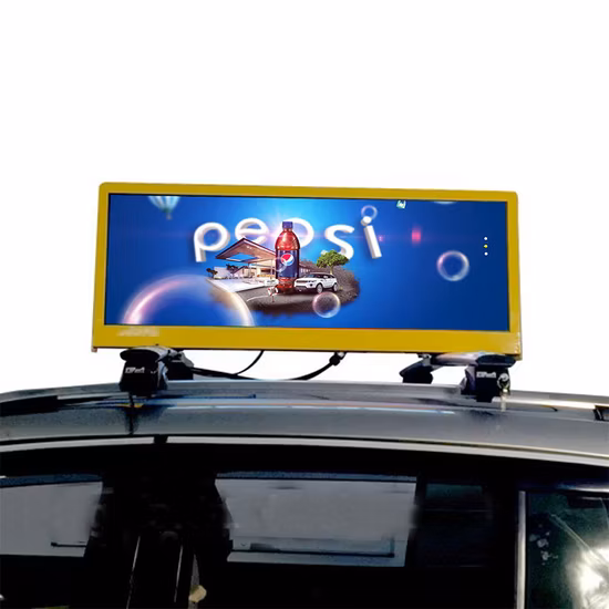 [Low Price] LED Car Display Price on Top of Taxi / LED Taxi Display Sign Taxi Roof LED Sign, Taxi Top LED Sign