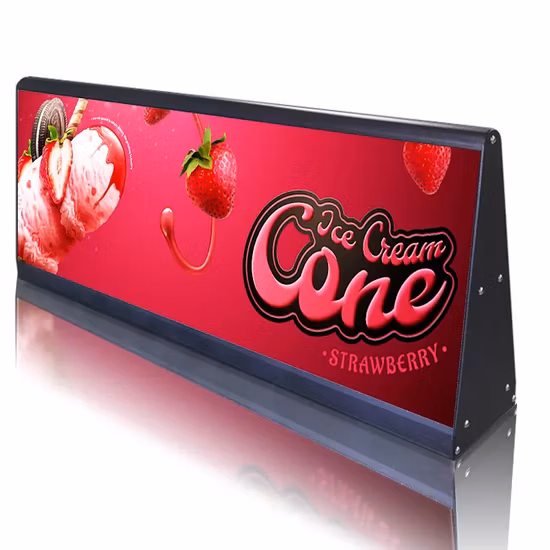 [Low Price] LED Car Display Price on Top of Taxi / LED Taxi Display Sign Taxi Roof LED Sign, Taxi Top LED Sign