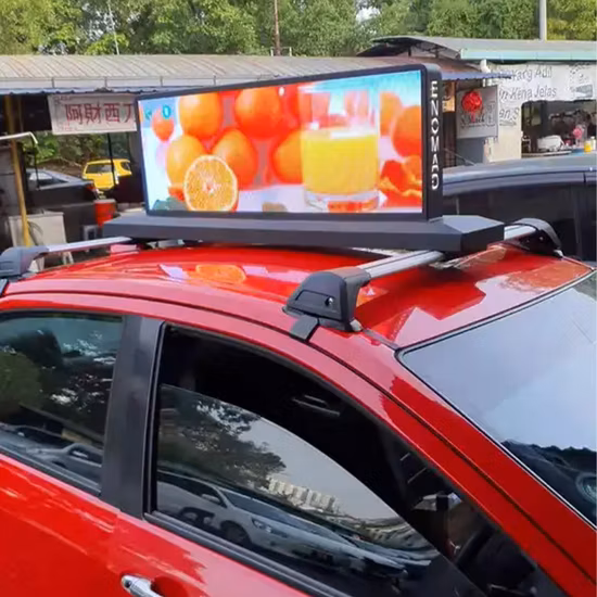 [Low Price] LED Car Display Price on Top of Taxi / LED Taxi Display Sign Taxi Roof LED Sign, Taxi Top LED Sign