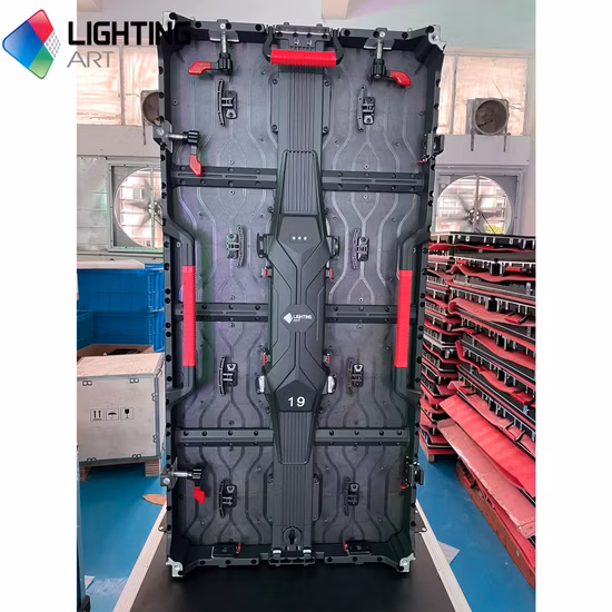 Wasserdichtes Front-Open-Service-P4.81-LED-Videowand-Display für den Außenbereich